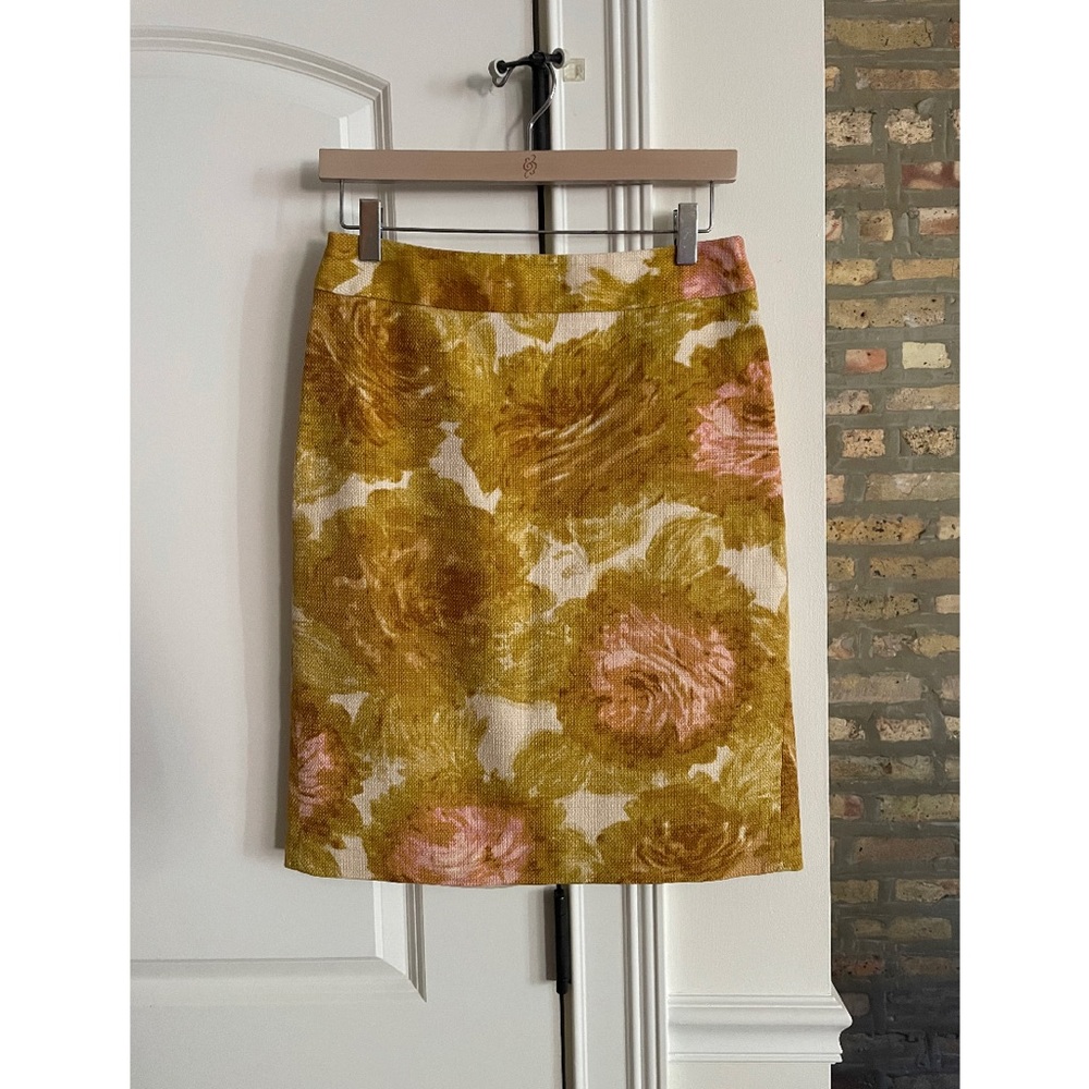 Floral Pencil Skirt by Talbots